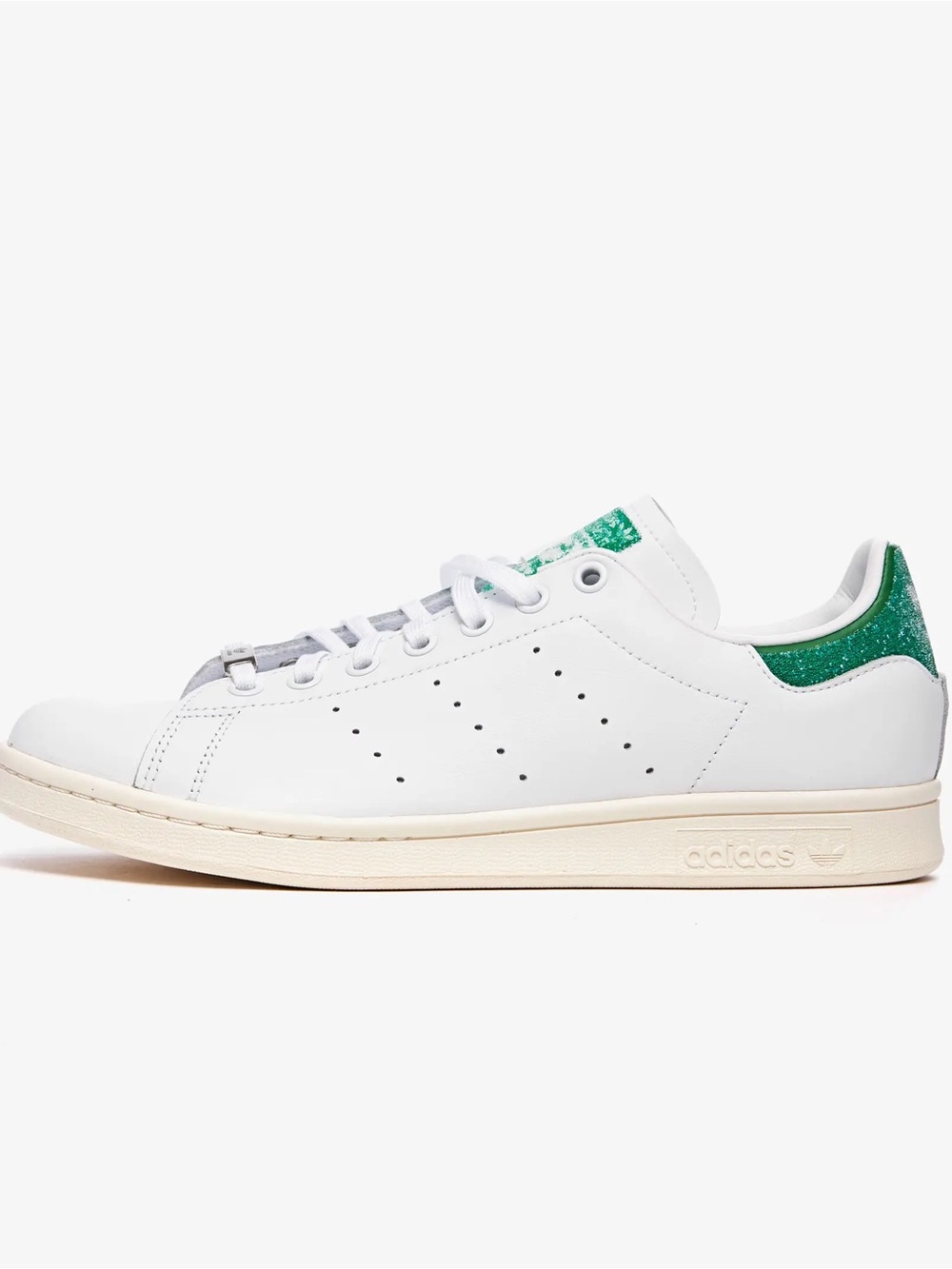 Adidas Green White Swarovski Stan Smith - Size 6.5 Women’s